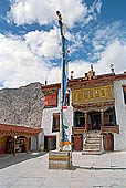 Ladakh - Likir Gompa, the courtyard